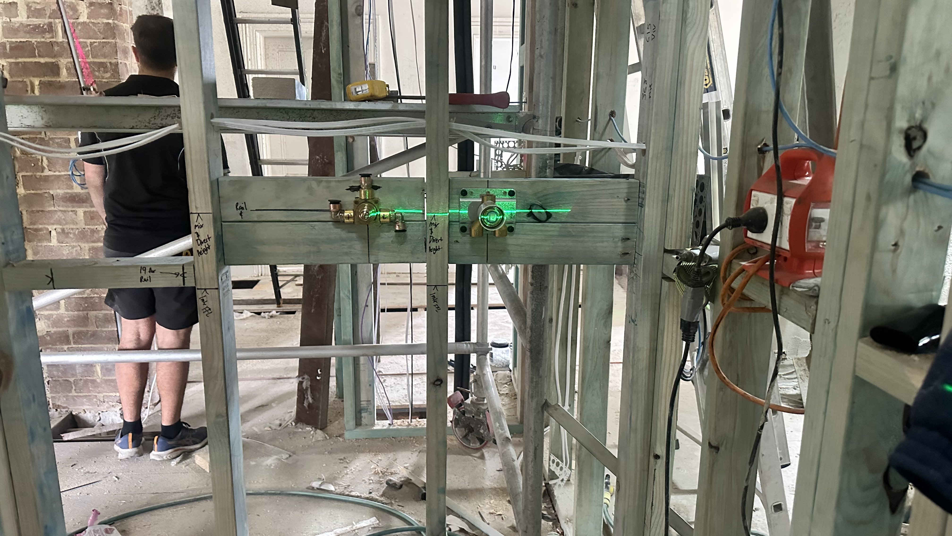 Residential new build plumbing
